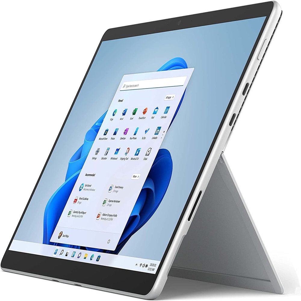 Microsoft Surface Pro 8-13" Touchscreen - Intel Evo Platform Core i5-8GB Memory - 256GB SSD - Device Only - Platinum (Latest Model) (Renewed)