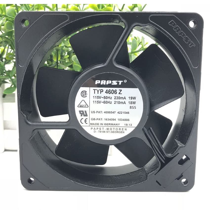 EBM Fan 4606Z 115V 19/18W 12038 12cm Industrial Cabinet axial Cooling Fan