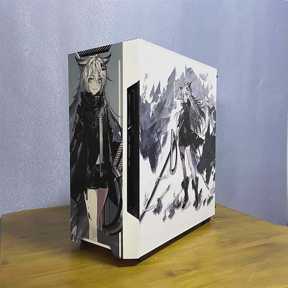 BBNB Gaming Case,Mid-Tower PC Gaming Case ATX/M-ATX/ITX - Front I/O USB 3.0 Port - Tempered Glass Side Panel - 6 Fan Position - Water Cooling Ready
