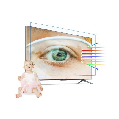 KIOP Multi-Function Anti Glare Anti Blue Light Anti Break Matte Filter LCD TV Screen Protector for 42~75 Inch Film,Shielding UV and Radiation Monitor Filter,75" 1645 * 930