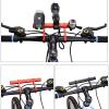 Bike Handlebars Extender, 20cm Multifunction Double Bicycle Handlebar Extension for Speedometer, GPS, Phone (Red) view 3