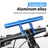 Bike Handlebars Extender, 20cm Multifunction Double Bicycle Handlebar Extension for Speedometer, GPS, Phone (Blue) view 2
