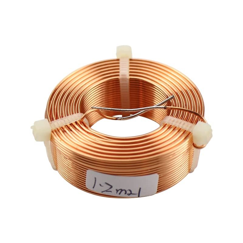 JINGERL 0.8mm Speaker Crossover Inductance Copper Coil Oxygen Free Copper Inductor HiFi Audio Accessories 0.2mH 0.8mH 1.2mH 1Pcs (Color : 1.2mH)