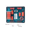 JINGERL 350W Crossover 3 Way Audio Speaker Frequency Divider Filter Treble Midrange Bass Three Way Crossover Audio Board view 2