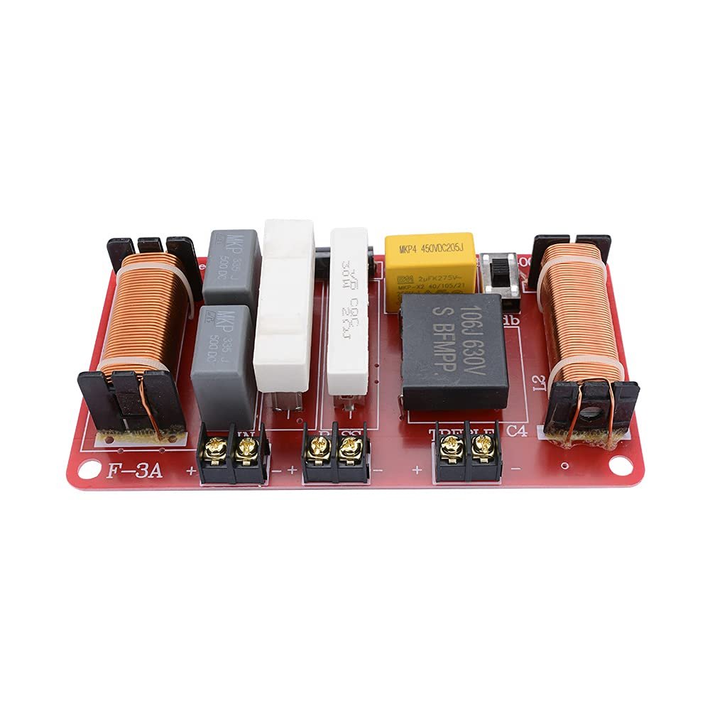 JINGERL Tweeter Bass 2 Way Crossover Audio Speaker Frequency Divider Stage KTV Professional Speaker High Power Crossover Fliter