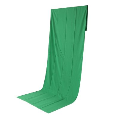 01 02 015 Background Cloth, Low Reflection 1 X Green Background Cloth Wide Application Pure Color Polyester for Post Production for Photo Matting