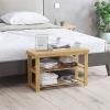 jinyi2016SHOP shoes shelf Shoe Stool Shoe Rack Wood Shoe Hanger Bench Shoe Organizer Hanger Entryway Storage Shoes Cabinet Stackable Shoe Rack view 2