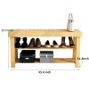 jinyi2016SHOP shoes shelf Shoe Stool Shoe Rack Wood Shoe Hanger Bench Shoe Organizer Hanger Entryway Storage Shoes Cabinet Stackable Shoe Rack view 3
