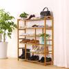 jinyi2016SHOP shoes shelf 6 Tier Multipurpose Shoe Shelf Folding Shoe Display Stand Flower Pots Wine Space Saving Storage Rack Stackable Shoe Rack view 2