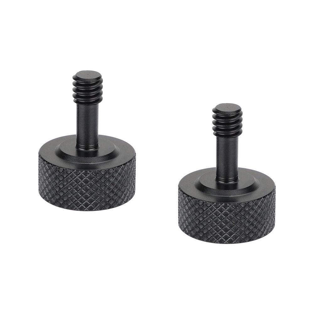 CAMVATE 1/4"-20 Thread Thumb Screw for DSLR Camera Cage Kit(2 Pieces)