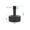 CAMVATE 1/4"-20 Thread Thumb Screw for DSLR Camera Cage Kit(2 Pieces) view 2