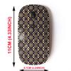 2.4G Wireless Mouse with Cute Pattern Design for All Laptops and Desktops with Nano Receiver - Baroque Floral view 2