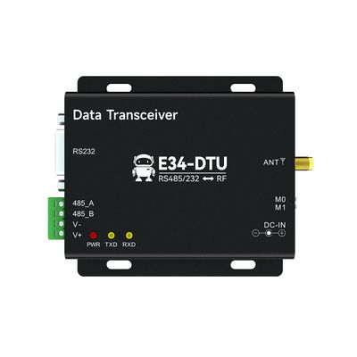 EBYTE 2.4G Wireless Industrial Data Transceiver E34-DTU(2G4D27) RS232 RS485 Full Duplex Modbus 27dBm 2Km High Speed Low Power