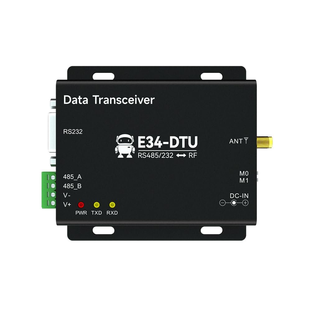 EBYTE 2.4G Wireless Industrial Data Transceiver E34-DTU(2G4D27) RS232 RS485 Full Duplex Modbus 27dBm 2Km High Speed Low Power