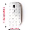 2.4G Wireless Mouse with Cute Pattern Design for All Laptops and Desktops with Nano Receiver - Cute Head Unicorn view 2