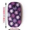 2.4G Wireless Mouse with Cute Pattern Design for All Laptops and Desktops with Nano Receiver - Brushed Medallion Elements view 2