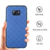 ELISORLI Compatible with Samsung Galaxy S6 Edge Plus Case Rugged Thin Slim Cell Accessories Anti-Slip Fit Rubber TPU Mobile Phone Full Body Cover for Glaxay S6edge + S 6edge 6s 6 Edge+ Women Men Blue view 3