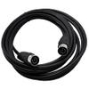 8 Pin Male to Male Speaker Audio Cable for Surveillance Automotive Computers 5M view 1