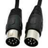 8 Pin Male to Male Speaker Audio Cable for Surveillance Automotive Computers 5M view 4