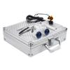 EustomA Binocular Loupes 3.5X-420mm Working Distance Optical Glass+3W LED Headlight Clip-on Type with Box (Silver) view 4