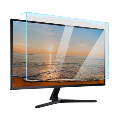 JFGH Blue Light Blocking Screen Protector, 17-27 inch Diagonal Widescreen Monitor Frame Hanging Type Eye Protection Filter Film for Home and Office / 24 in 540x340mm