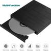 Senmubery Interface External CD Drive USB 3.0 DVD Drive RW CD DVD Writer with TF Card Reader for Laptop Desktop PC view 3