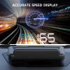 wiiyii Heads up Display for Cars, C500 Car Digital GPS Speedometer, Stereo Projecting Display with Reflector, Speed, RPM, Water Temperature, Over Speed Alarm Remind , Fatigue Driving Reminder (C500) view 3