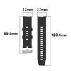 Chofit 7Pack Compatible with Garmin Fenix 7 Band,22mm Soft Silicone Replacement Bands Straps Wristbands for Garmin Fenix 7/Fenix 6/Fenix 5 Accessories view 3