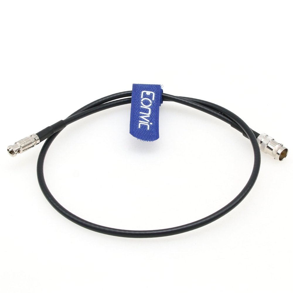 Eonvic High-Density Micro HD-BNC Male to Standard BNC Female HD-SDI Cable for Blackmagic Design Blackmagic BMCC/BMPCC Video Assist (60CM)