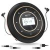 HOTT C105 CD Player Portable Anti-Shock Personal Portable CD Player with Headphones USB AUX Output for Car Travel Home - Black view 1
