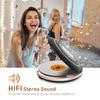 HOTT C105 CD Player Portable Anti-Shock Personal Portable CD Player with Headphones USB AUX Output for Car Travel Home - Black view 2
