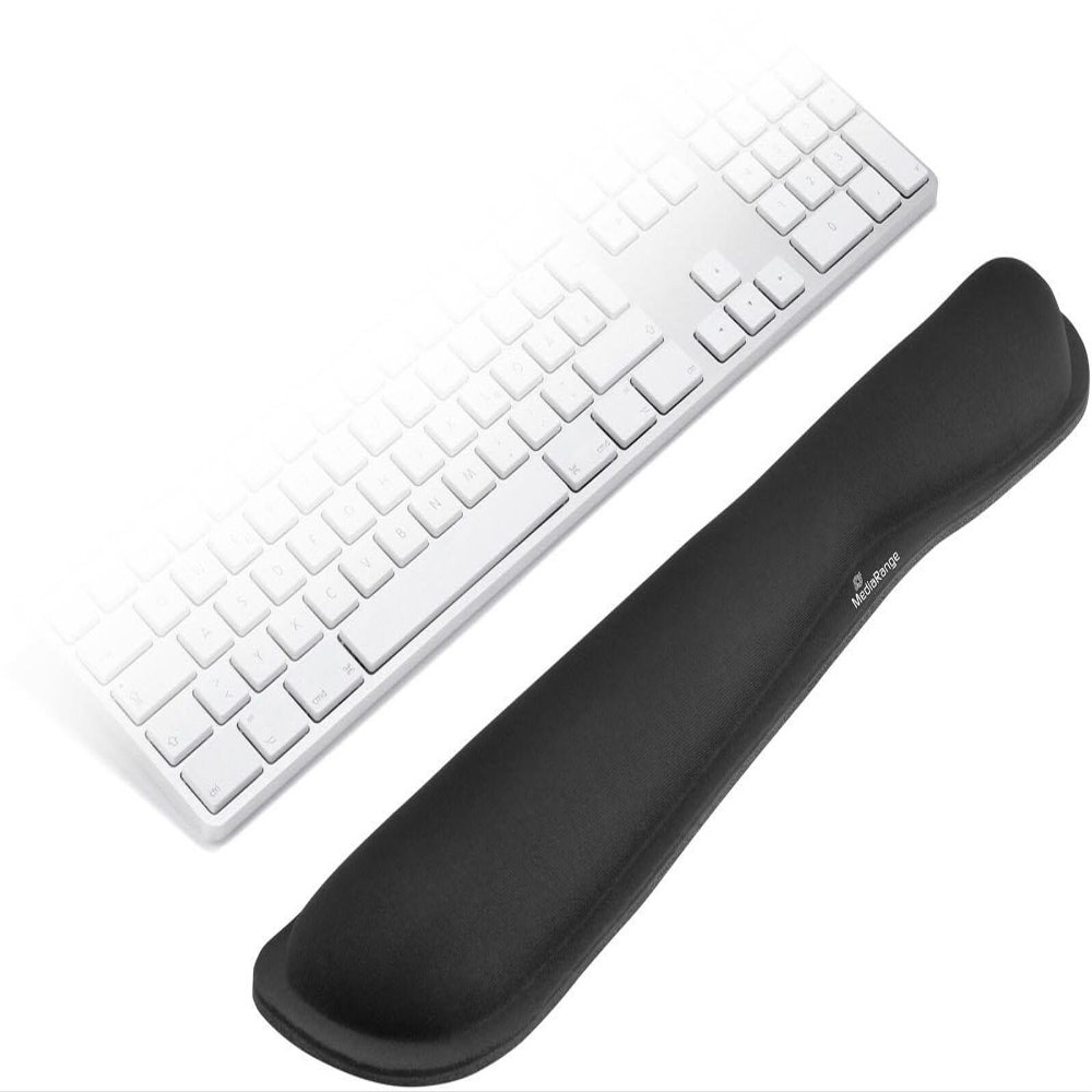 MEDIARANGE Ergonomic Wrist Rest for Keyboards Black