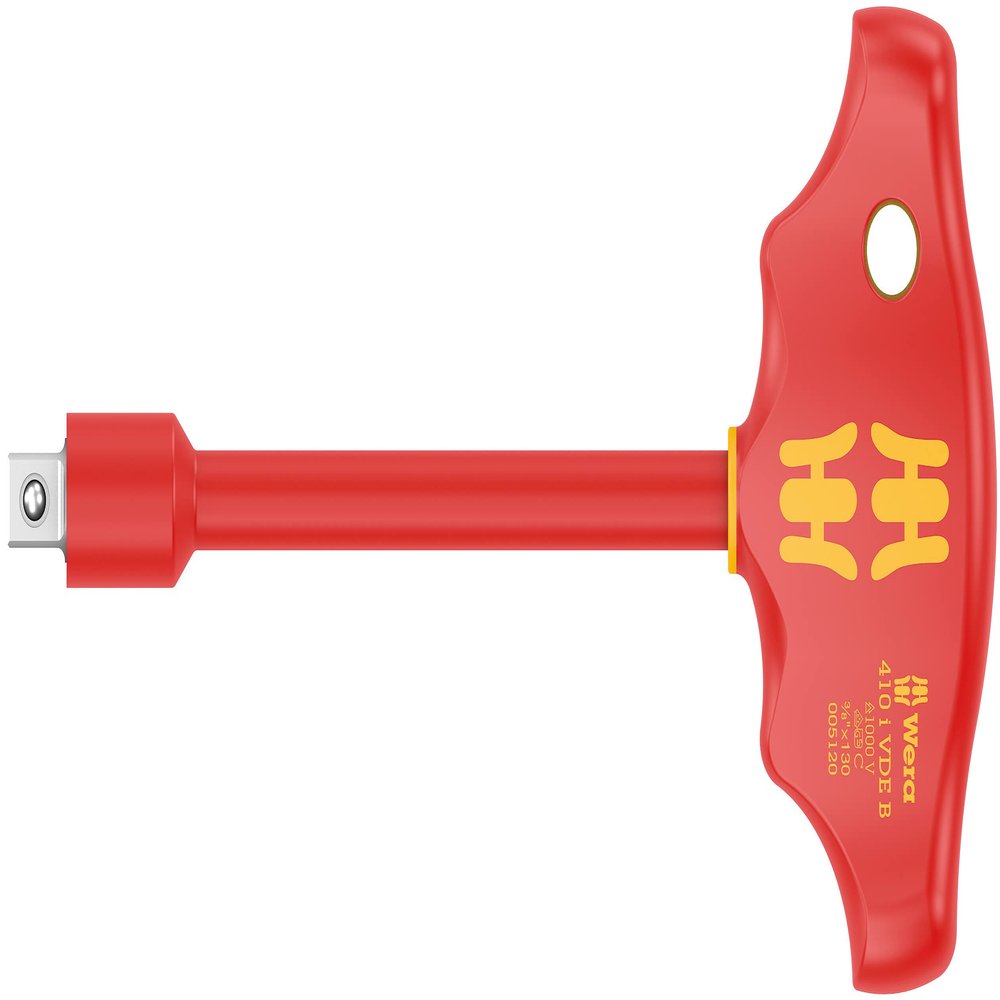 410 i VDE B insulated T-handle adapter 3/8"x130 mm