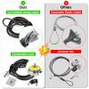 I3C Laptop Cable Lock Hardware Security Cable Lock Anti Theft Combination Lock with Anchor Plate, Laptop-Computer-Security-Locks (5Pack) view 4