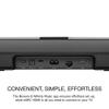Bowers & Wilkins Panorama 3 Sound Bar with Subwoofer Built-In - 3.1.2 Channels, 13 Drivers, Dolby Atmos 3D Audio, Wireless Streaming, Alexa Built-in, AirPlay & Spotify Connect, Multiroom, Black view 4