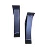 Rustic Red Door Co. Steel Heavy Duty Triangle Support Floating Shelf Bracket - Sturdy - DIY Rustic Shelving Brackets (Pack of 2) (8"x9"x2.5", Black Texture) view 4