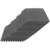 EVA Foam Mat Tiles 24-Pack - 96 SQ FT of Interlocking Padding for Garage, Playroom, or Gym Flooring - Exercise Mat or Baby Playmat by Stalwart (Gray) view 1