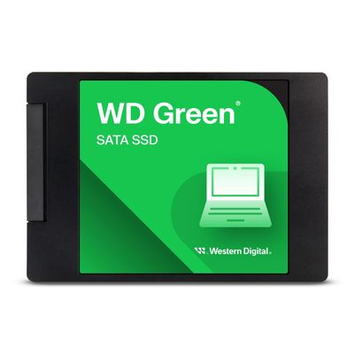 Western Digital 480GB WD Green Internal SSD Solid State Drive - SATA III 6 Gb/s, 2.5"/7mm, Up to 545 MB/s - WDS480G3G0A