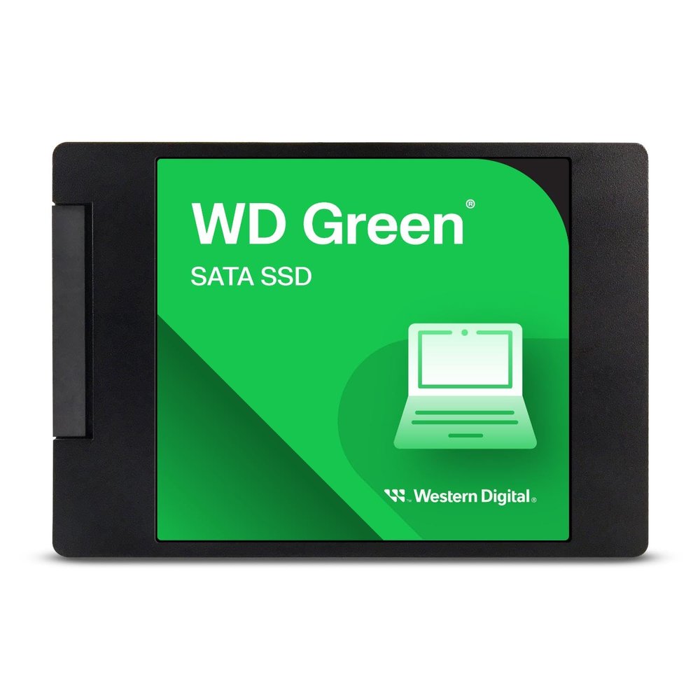 Western Digital 480GB WD Green Internal SSD Solid State Drive - SATA III 6 Gb/s, 2.5"/7mm, Up to 545 MB/s - WDS480G3G0A