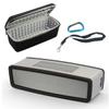 VANTIYAUS Replacement Storage Carrying Travel Bag for Bose Soundlink Mini I and Mini II Speaker,Gel Soft Case Skin Cover and Hard Travel Carrying Case Box  Black view 3
