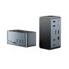 CHNOOI USB hub USB 18 in 1, USB C to 4k HDMI, Dp, Rj45, 1000mbps, 100w, Usb3.0 for MacOS, Windows, Tablet, Docking Station C419 (Color : 18 in 1 Docking, Size : 125 * 58 * 62mm) view 1