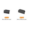 MECCANIXITY Silicone Anti-Dust Port Plug Cover Mini USB and Micro USB Male view 3