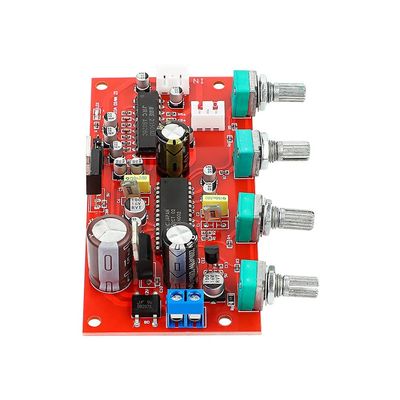 JINGERL UPC1892 HiFi Stereo Preamp Amplifier Volume Tone Control JRC2150 BBE Preamplifier Treble Balance Bass Finished Board