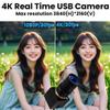 ALPCAM 4K USB Camera - 10X Optical Zoom, Ultra HD 2160P, IMX415 Sensor, Plug and Play for Windows, Linux, Mac, Raspberry Pi view 2