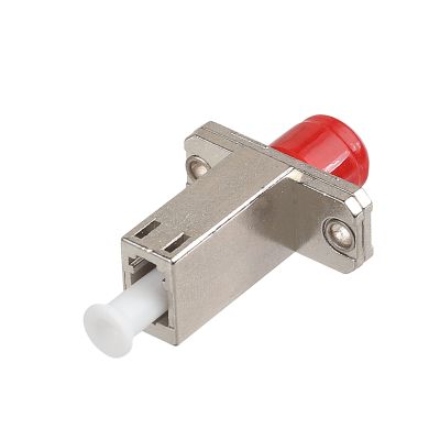 Moocci Optical Equipment Tool FC Female to LC Female Fiber Optic Hybrid Flange Adapter Single Mode Fiber Coupler Adapter