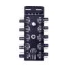 10pcs Cooling Fan Hub Splitter Cable PWM 12V 4Pin Power Supply Adapter PC 1 to 10 4Pin Cooler for PC Mining (Cable Length : Other) view 2