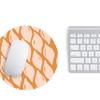 Questo Casa, Round Digital Printed Mouse Mat Non Slip Backing for Office and Home Use Diameter 22cm view 3