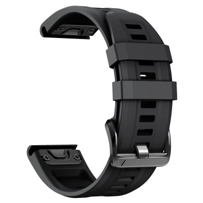 ANCOOL Compatible with Garmin Fenix 6S/5S/7S Watch Band, 20mm Soft Silicone Watch Band Replacement for Fenix 8 43mm/6S Pro/7S Pro/5S Plus Smartwatch Bands (Black)