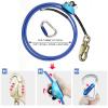 Flipline Kit,Climbing Harness, Adjustable Tree Lanyard, Rope Grab,Steel Swivel Snap Hook Fall Protection for Arborist,Tree Climbers (1/2x10ft,Blue) view 3