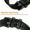 NotoCity Compatible with Fenix 7/Fenix 6/Fenix 5 Band,QuickFit 22mm Silicone Watch Band for Fenix 8 47mm/Fenix 7 Pro/Fenix 6 Pro/Fenix 5 Plus/Approach S70/S62/S60/Epix 2 Pro 47mm(Army green) view 3